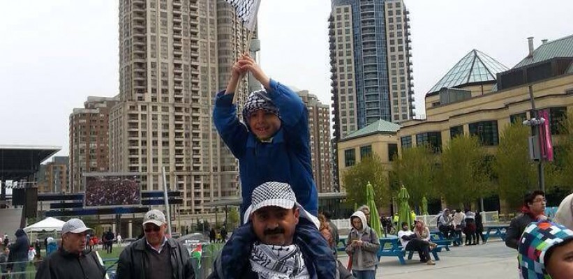 الجالية الفلسطينية في كندا تنظم مسيرة حاشدة في ذكرى النكبة