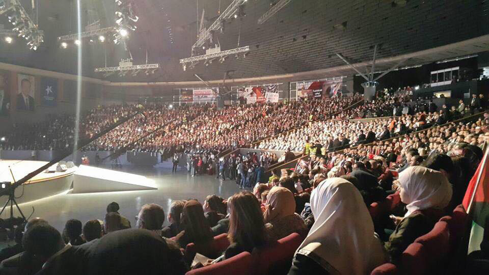  بدء فعاليات المؤتمر الشعبي لفلسطينيي الخارج بحضور الآلاف