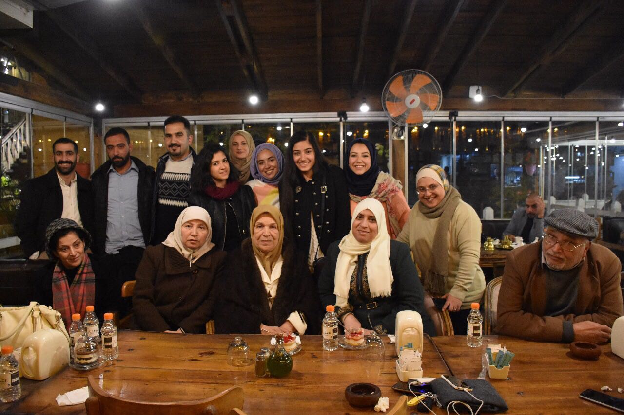 مركز راجع يكرم الدكتورة نجمة أبو أصبع (75 سنة ) في الأردن