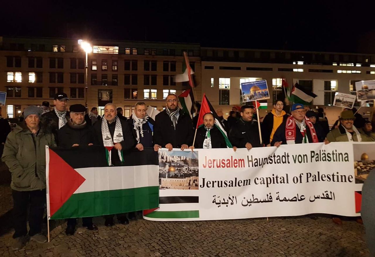 حراك شعبي متواصل في ألمانيا ضد قرار ترامب حول القدس