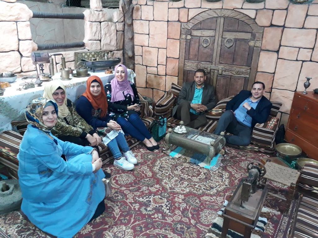 جولة لمبادرة شباب فلسطين في الخارج في مخيم برج البراجنة في لبنان