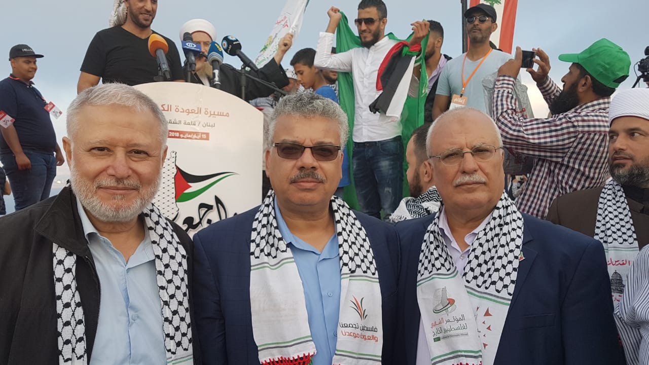 ​أبو محفوظ يدعو فلسطينيي الخارج ومناصريهم إلى القيام بدورهم في الدفاع عن فلسطين
