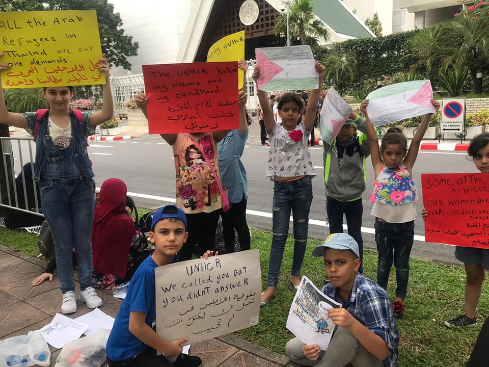 فلسطينيو سورية في تايلند يجددون مناشداتهم لحل قضيتهم