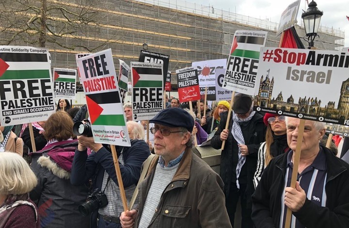 فلسطينيو بريطانيا يحشدون لمظاهرة ضخمة في &#34;يوم الأرض&#34;
