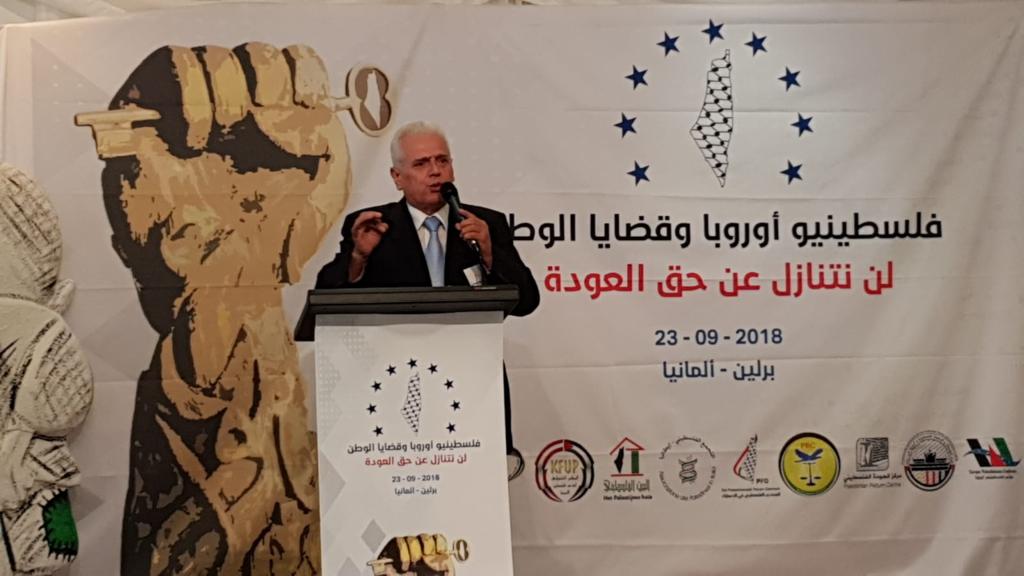 محيسن: العمل متواصل لعقد مؤتمر فلسطينيي أوروبا