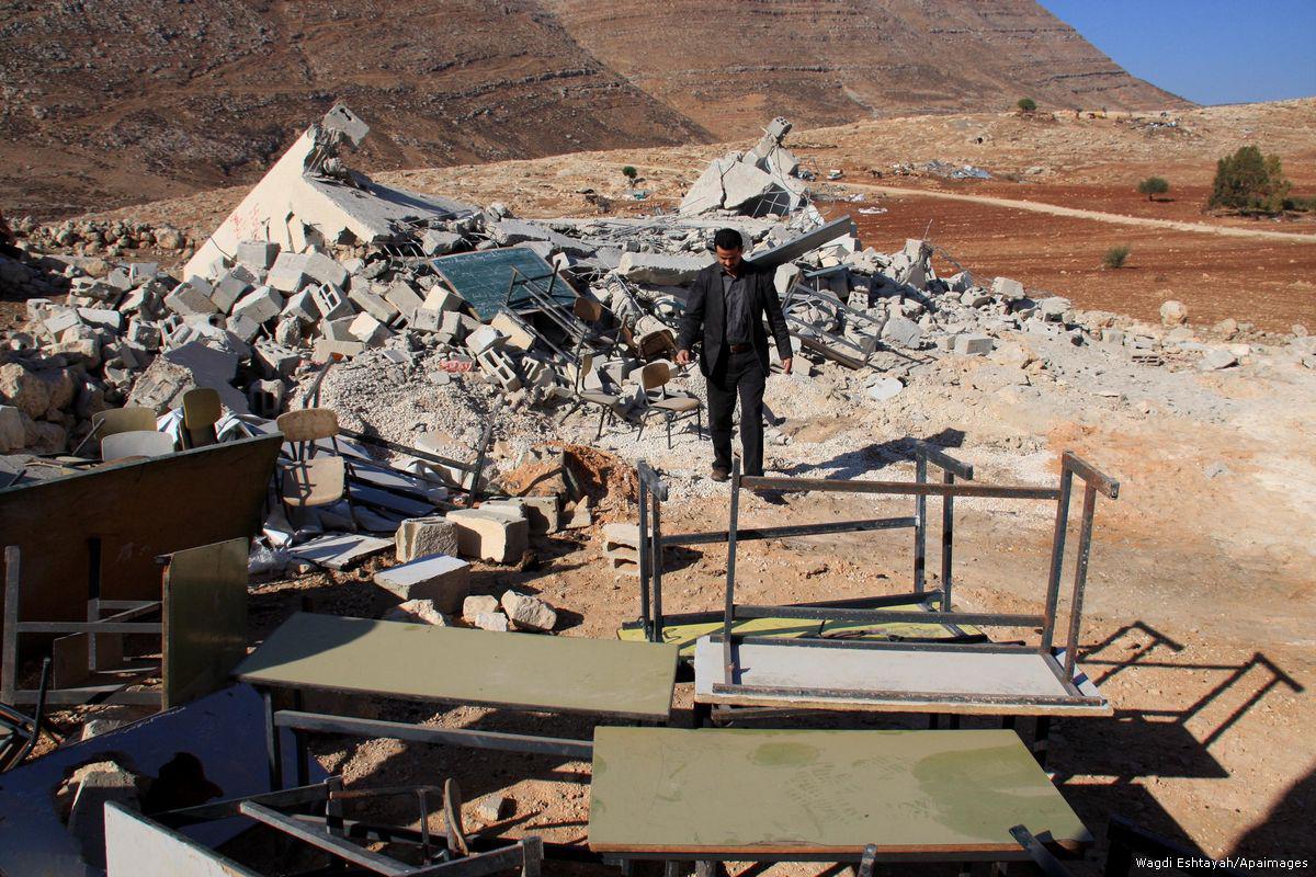 45 Palestinian schools under Israeli demolition threat