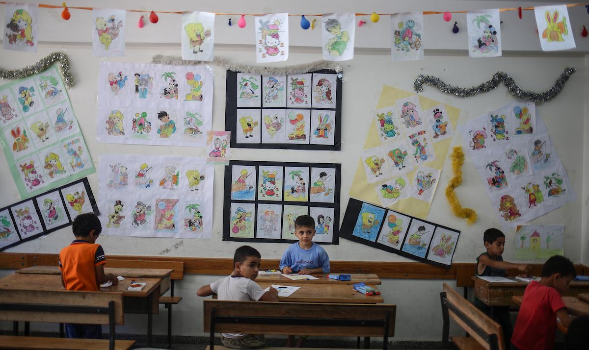 Palestine accuses &#34;Israel&#34; of falsifying Palestinian curriculum in Jerusalem schools