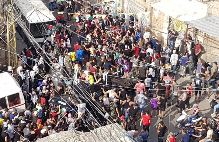 تواصل الحراك الفلسطيني في لبنان ضد قرار وزارة العمل