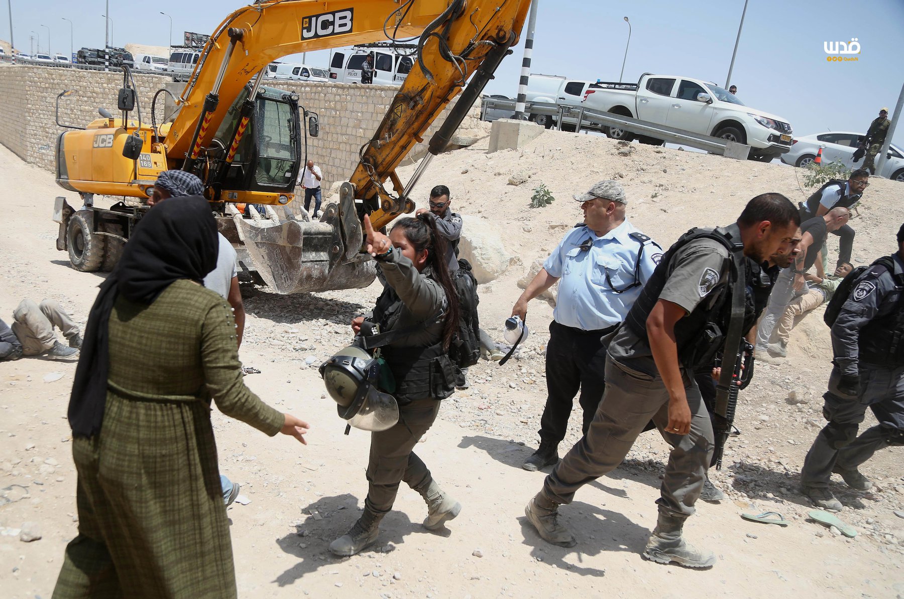 Occupation Forces Bulldoze Tents, Shacks In Northern Jordan Valley