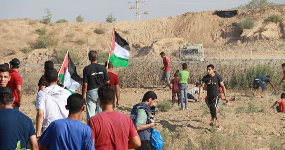 IOF injures 55 Palestinians in Gaza Return March