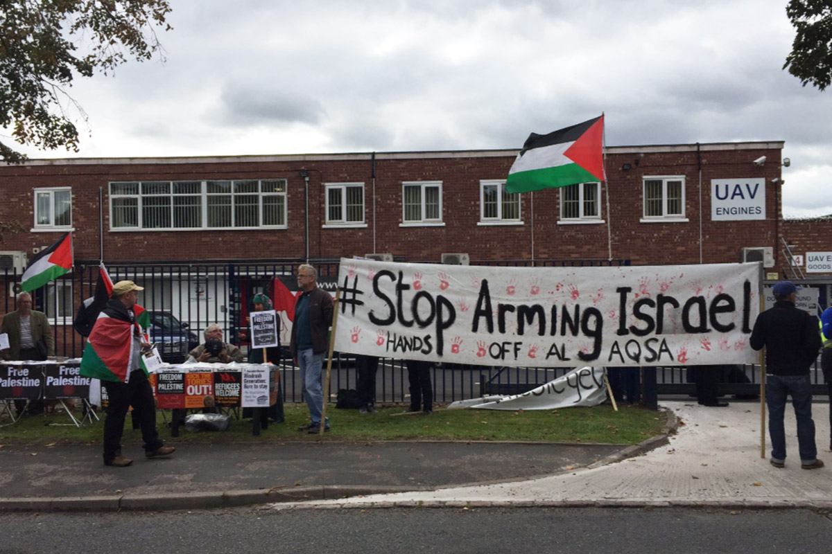 UK protestors face jail for campaigning against "Israel" owned arms factory