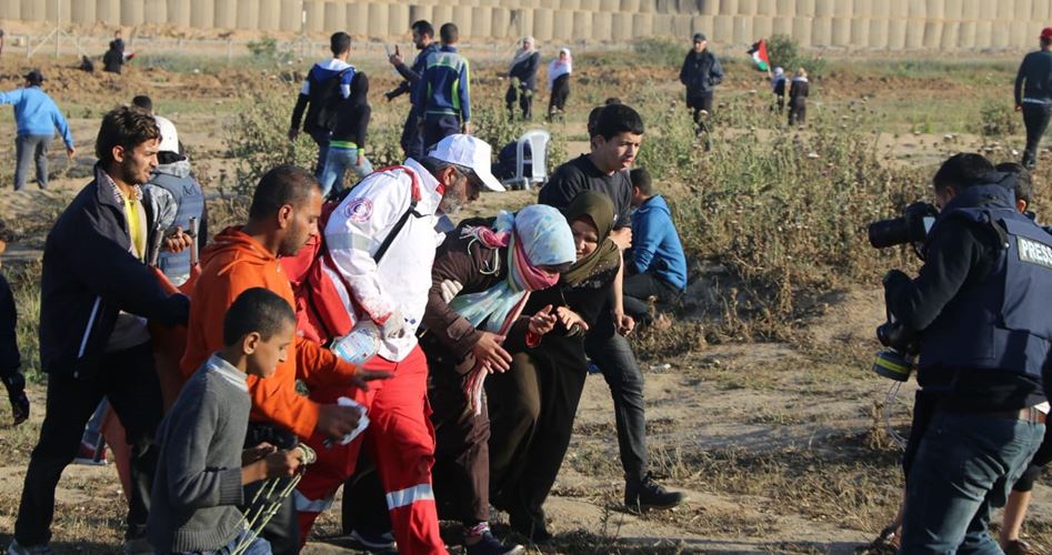 77 injured in Gaza's March of Return