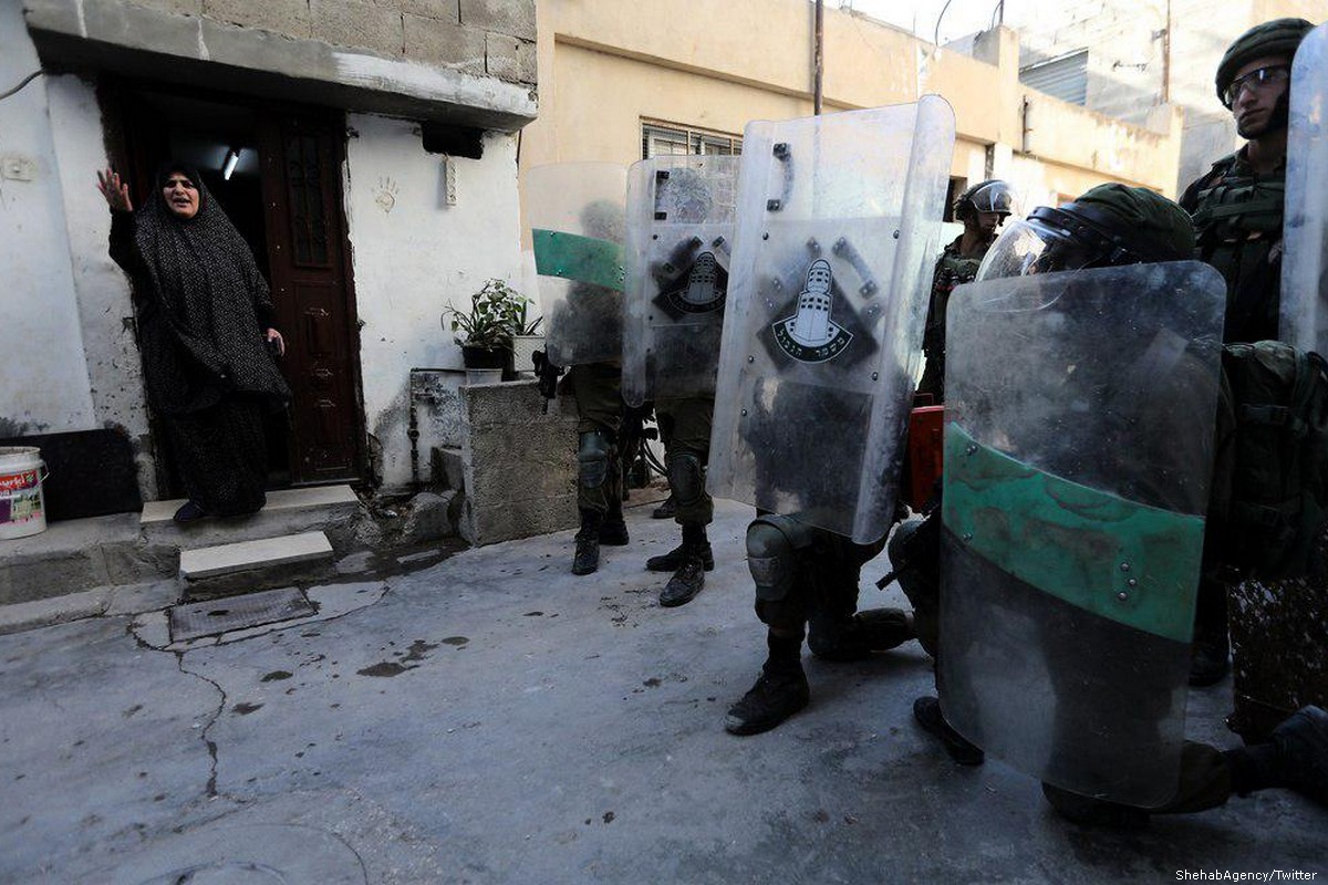 Israeli occupation raids Hebron camp as pro-Gaza protests held