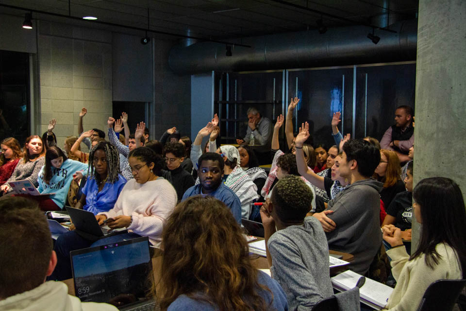 Barnard students pass a referendum for a divestment from companies tied to "Israel"