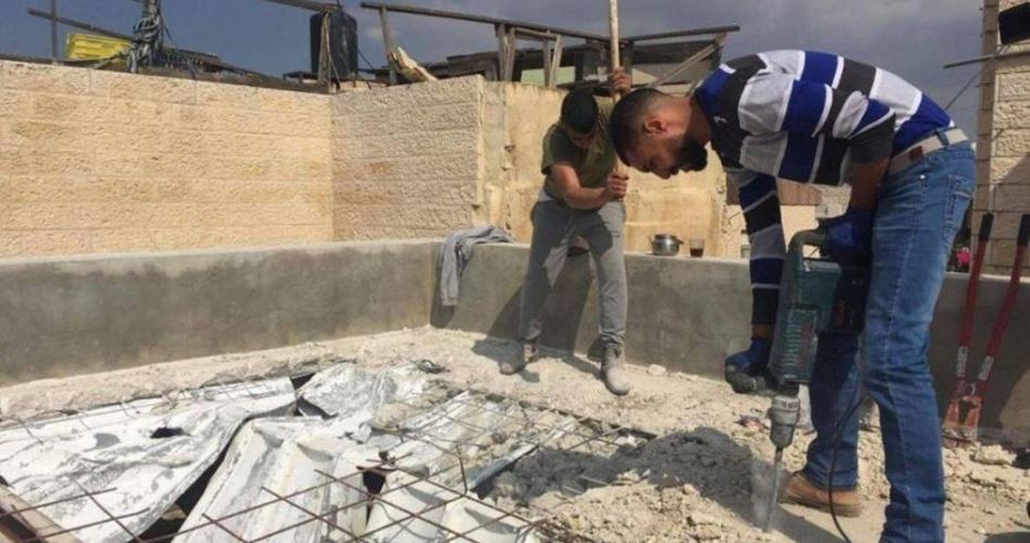 Jerusalemite family forced to demolish their four-storey house