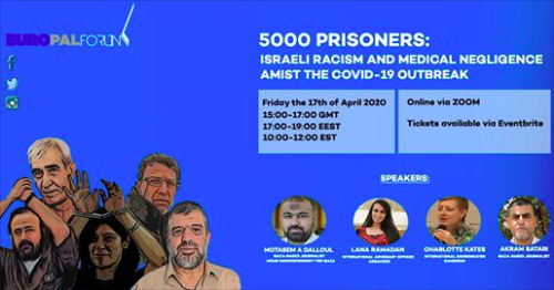 A Webinar on "5000 Prisoners: Israeli Racism and Medical Negligence Amidst the COVID-19 Outbreak