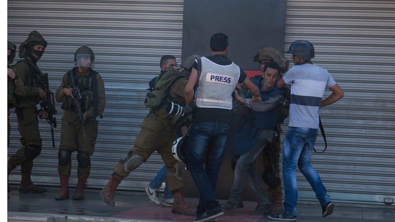 MADA: 58 Violations Against Palestinian Media Freedoms in June