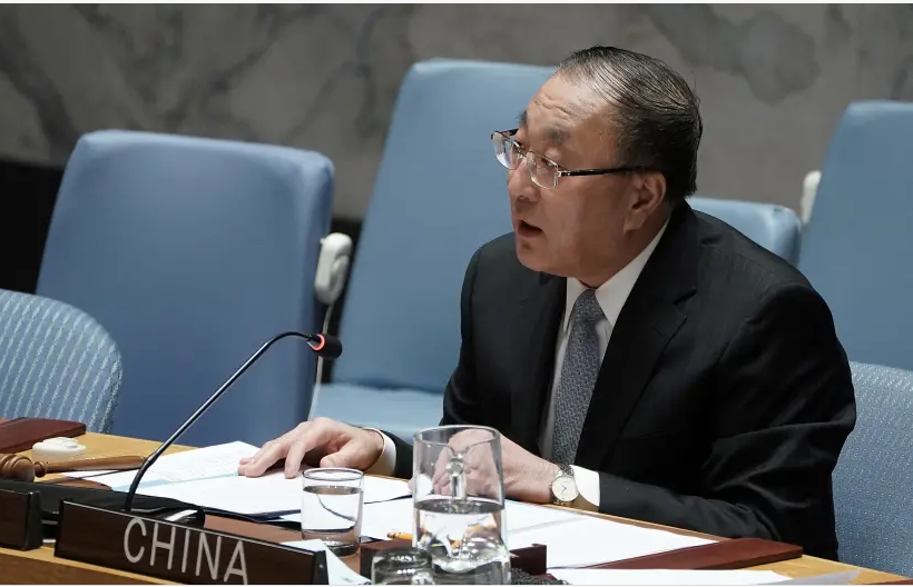 China to UNSC: Palestinians can count on us to back their just rights