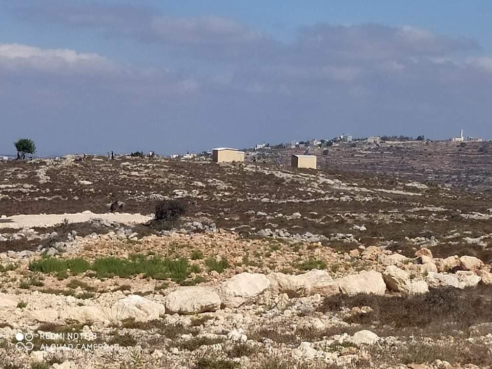 Israeli settlers set up a new illegal outpost in a West Bank village near Ramallah