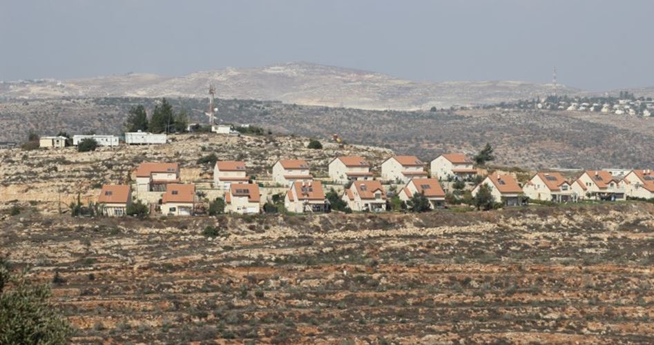 Israeli settlers raze large tracts of Palestinian-owned land south of Nablus to expand their illegal settlement