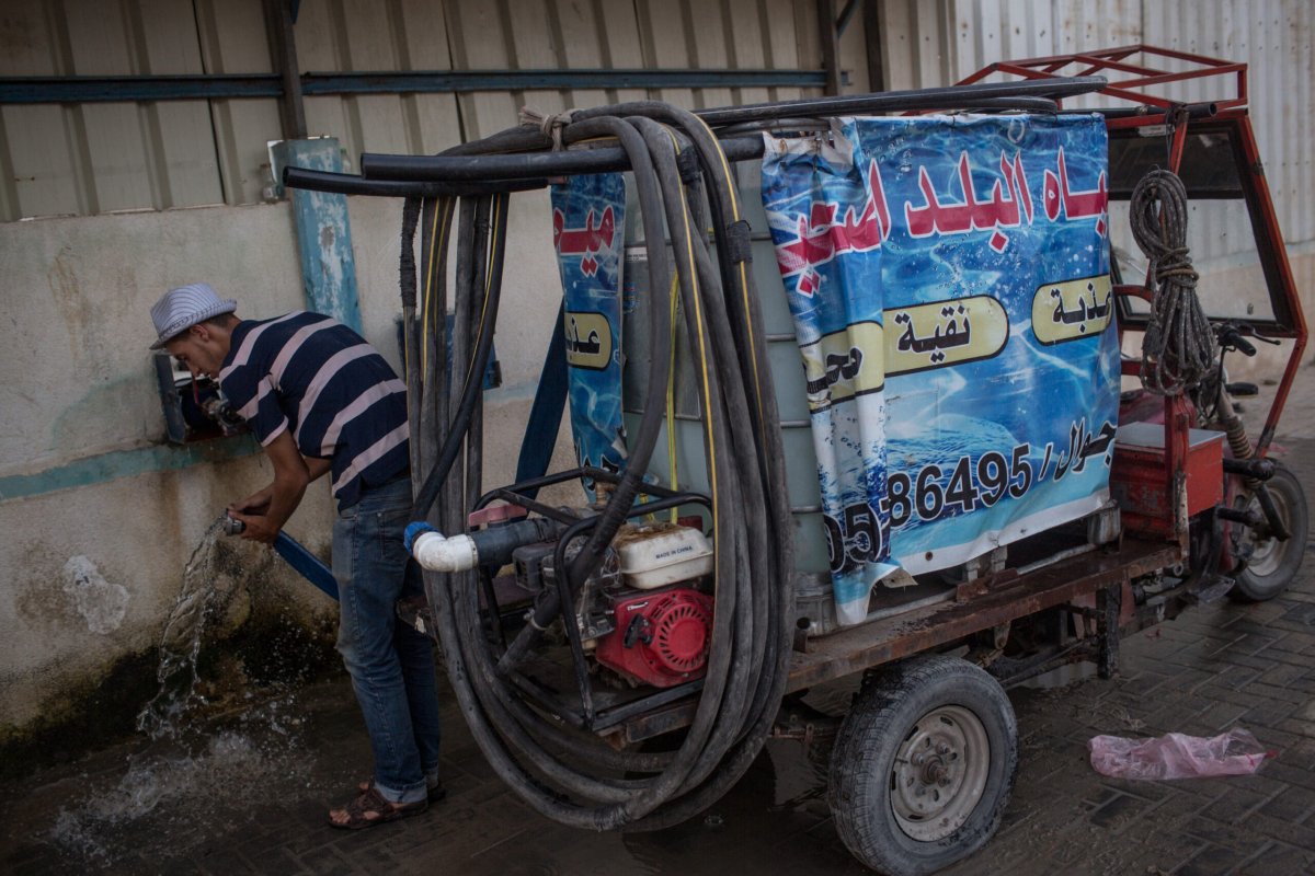 Only 4% of Gaza household have access to safe water