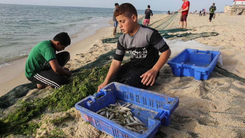 Israel" closes off Gaza sea to Palestinian fishermen in move decried as 'collective punishment"'