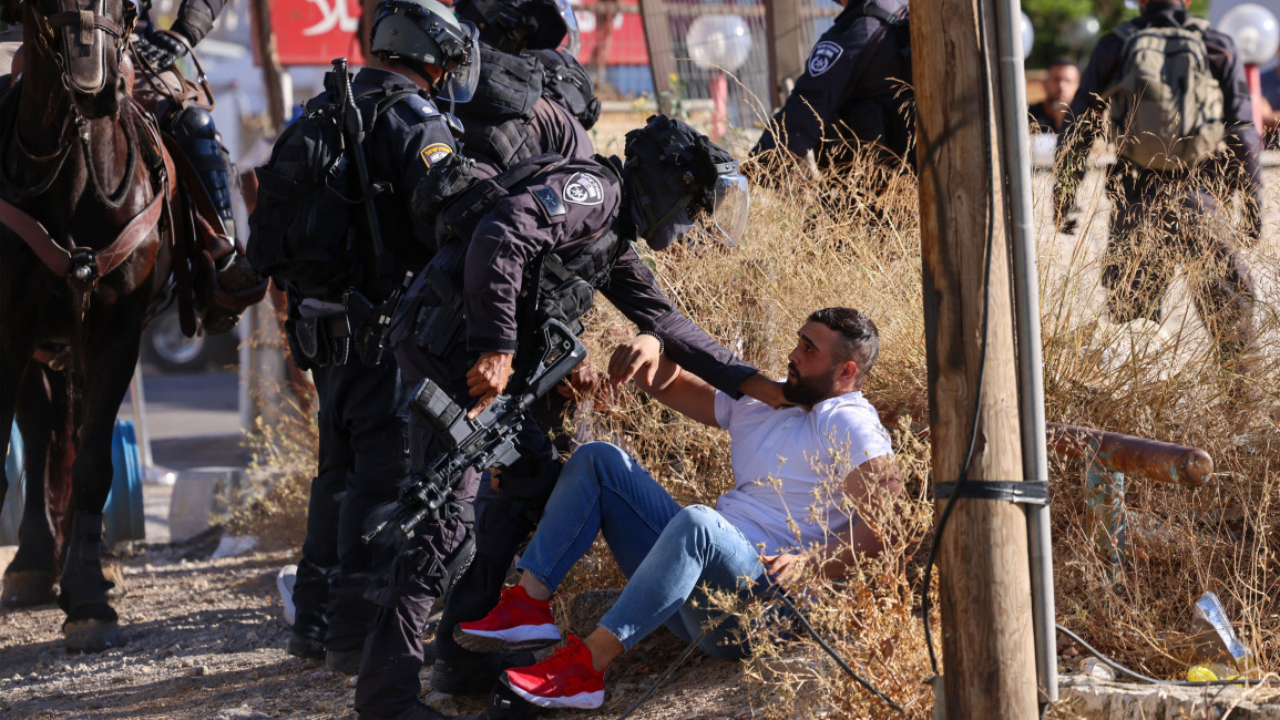 Israel" arrests 1,951 Palestinians in anti-protest crackdown"