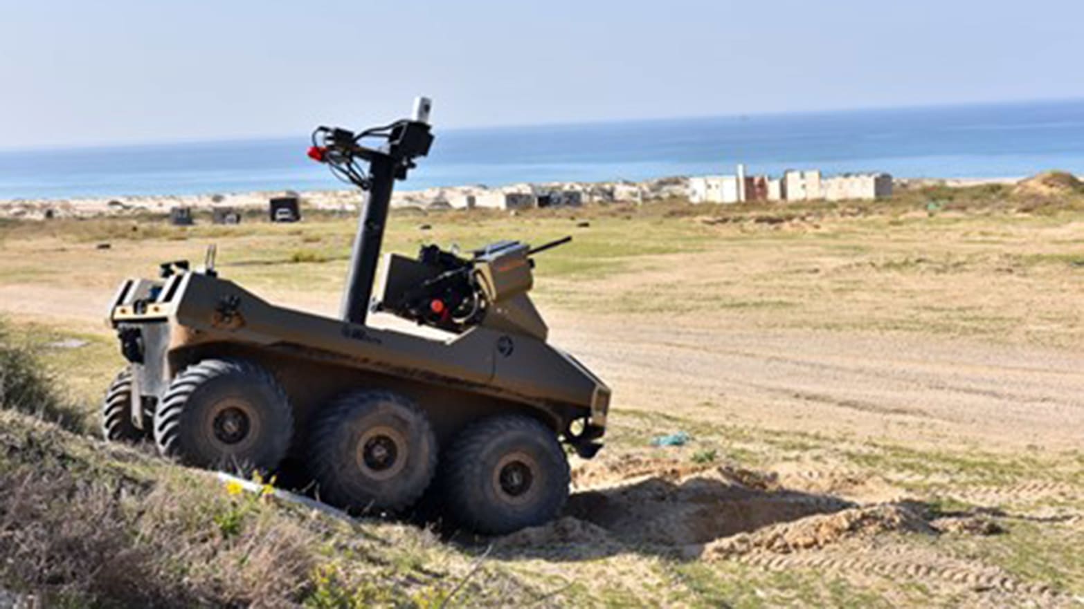 Israel" Is Sending Robots With Machine Guns to the Gaza Border"