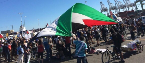 UAE company cracks down on ‘Block the Boat’ picket line in Canada