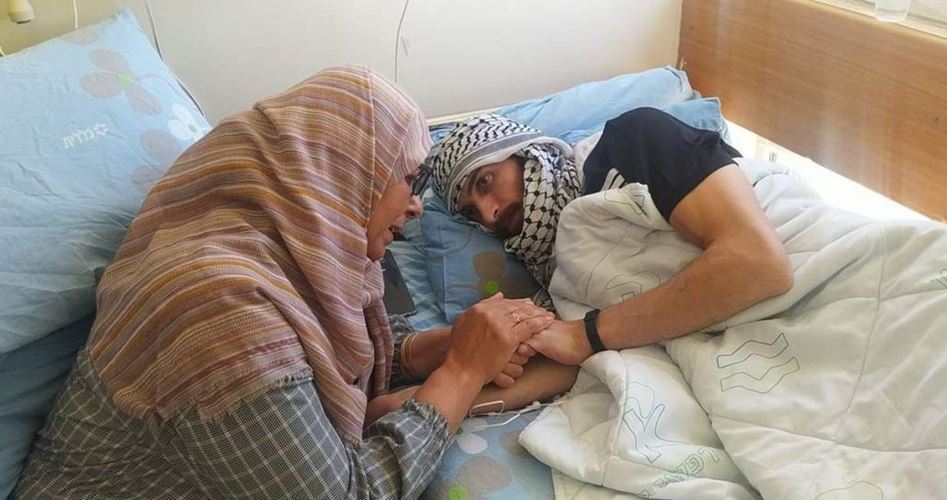 Palestinian prisoner 'Abu Atwan' continues his hunger strike for 61st day