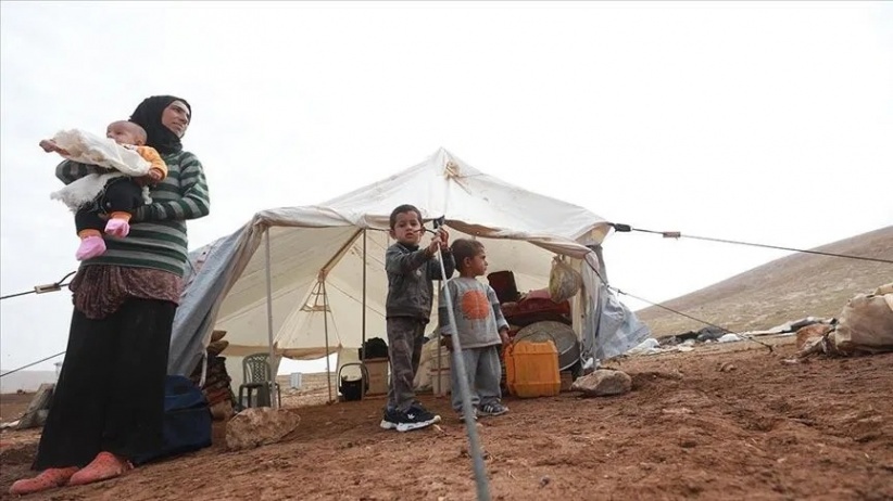 Israeli occupation forces prevent access of relief aid truck to Bedouin community in Jordan Valley