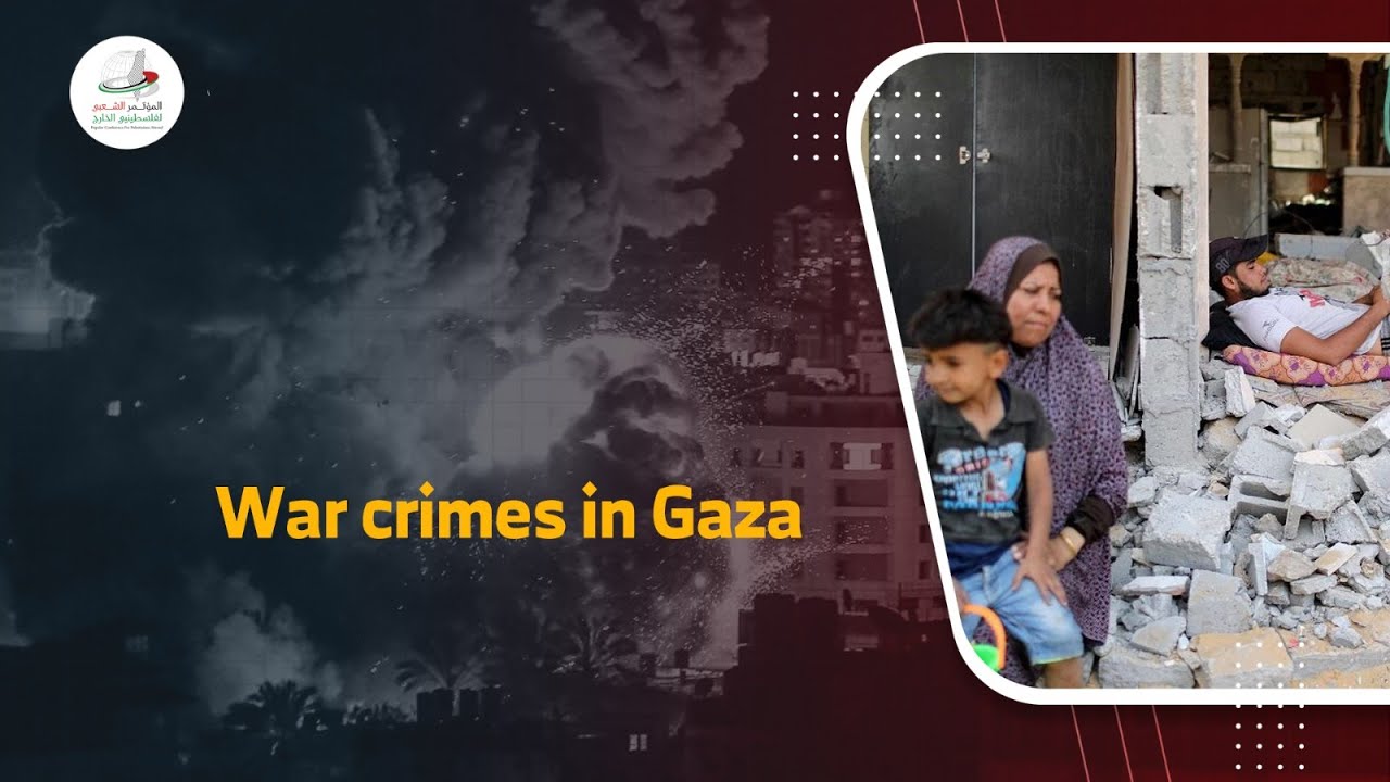 "Israel” commits war crimes in Gaza