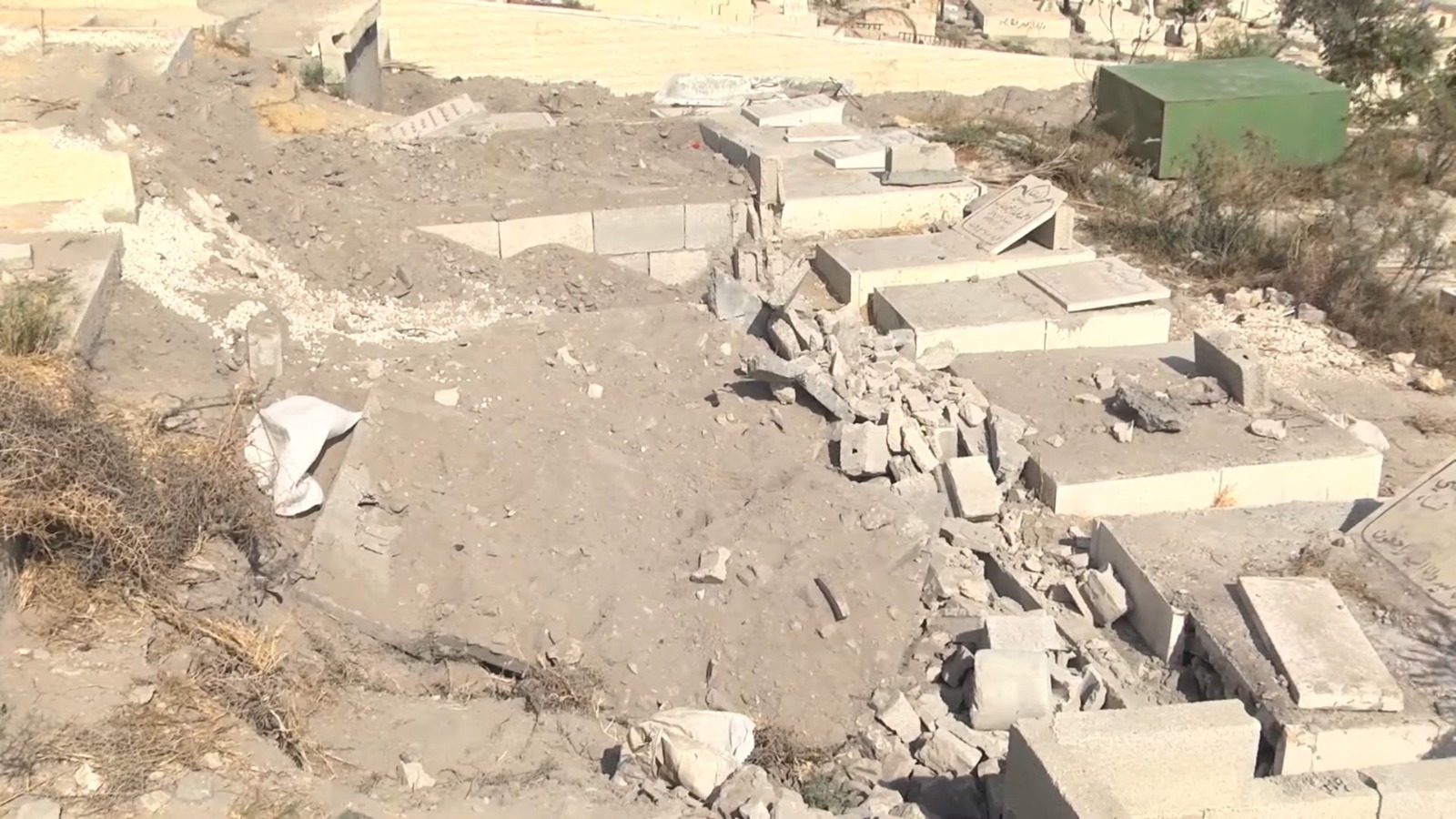 A new crime of "Israel": the demolition of the Yusufiya cemetery in Jerusalem