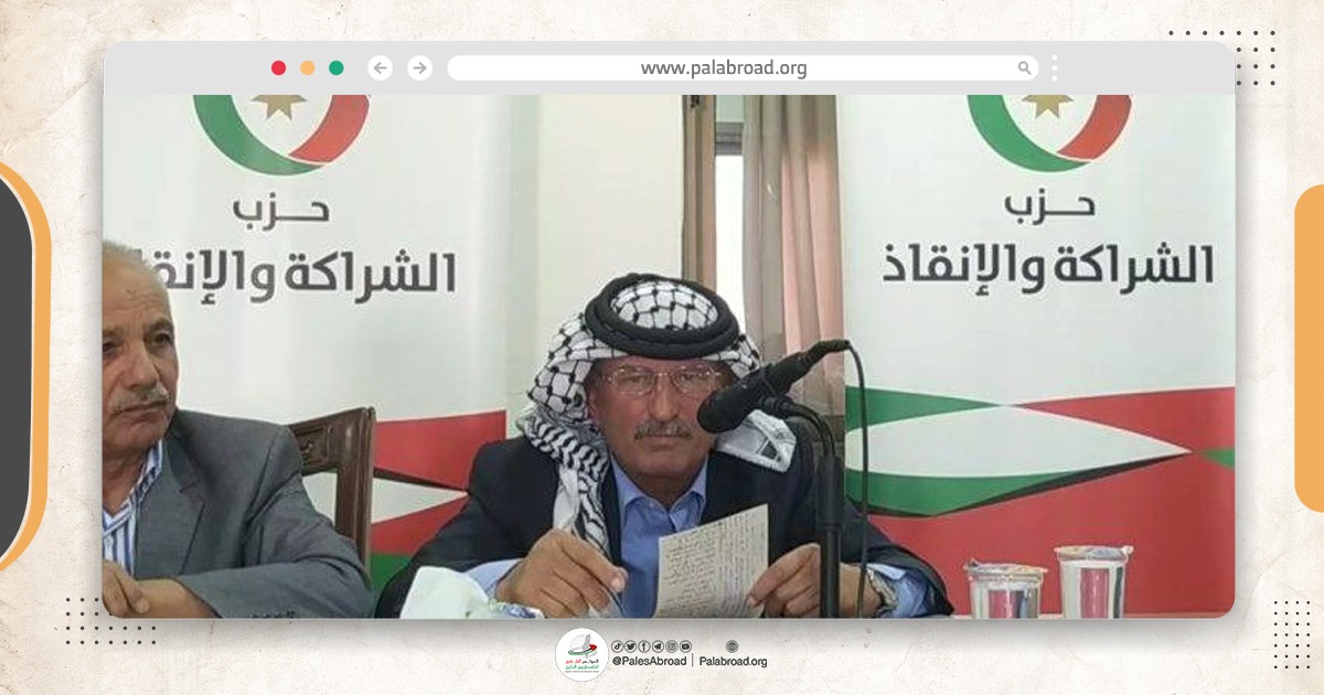 ندوة سياسية  لحملة افتحوا موانئ غزة في مأدبا 
