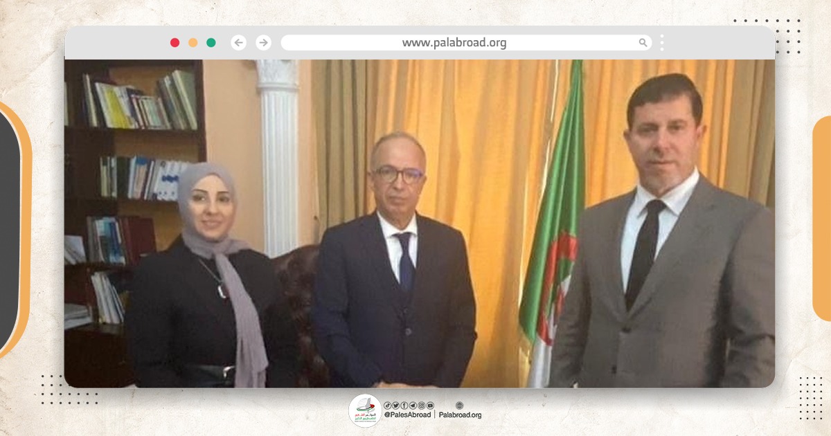وفد من المؤتمر الشعبي يزور السفير الجزائري في لبنان 