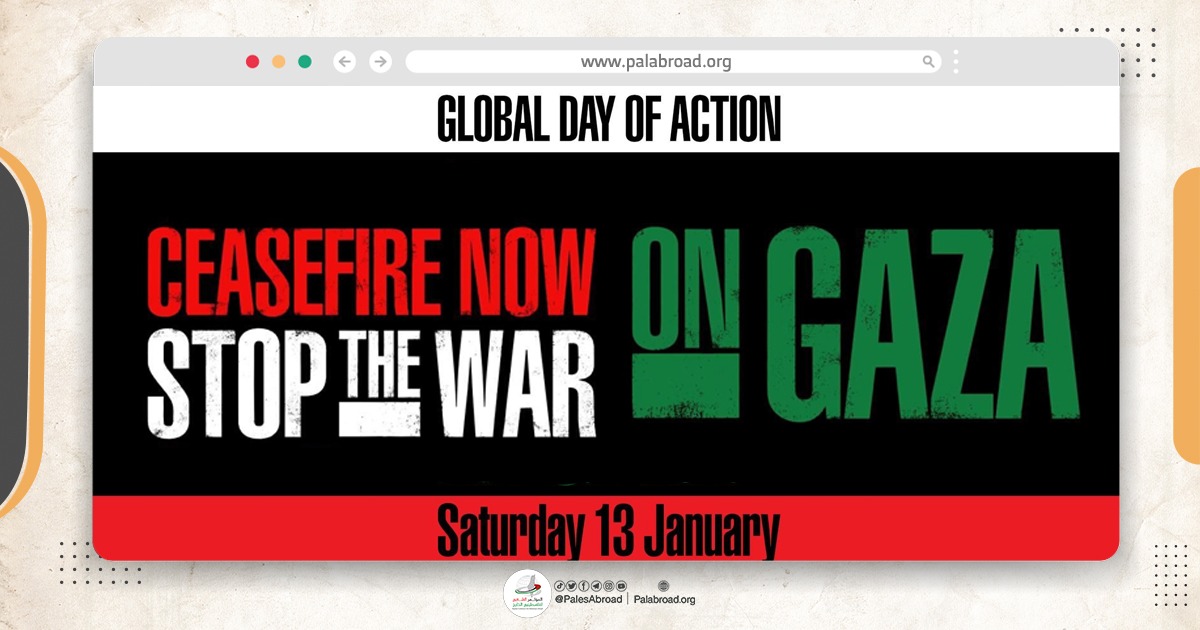 British Coalition Calls for Global Day to Demand Immediate Halt to Aggression on Gaza