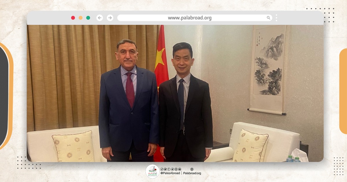 المؤتمر الشعبي يلتقي السفير الصيني في الدوحة