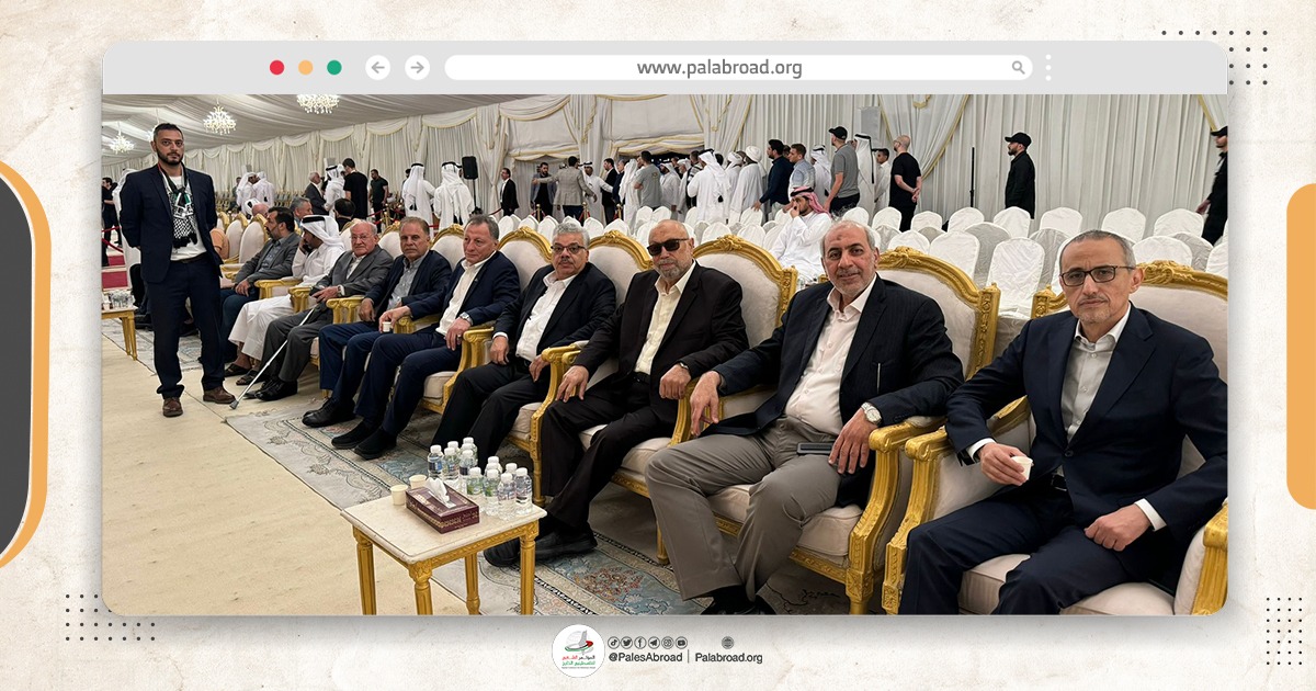 The Popular Conference Participates in Doha's Memorial Ceremony for Martyr Ismail Haniyeh