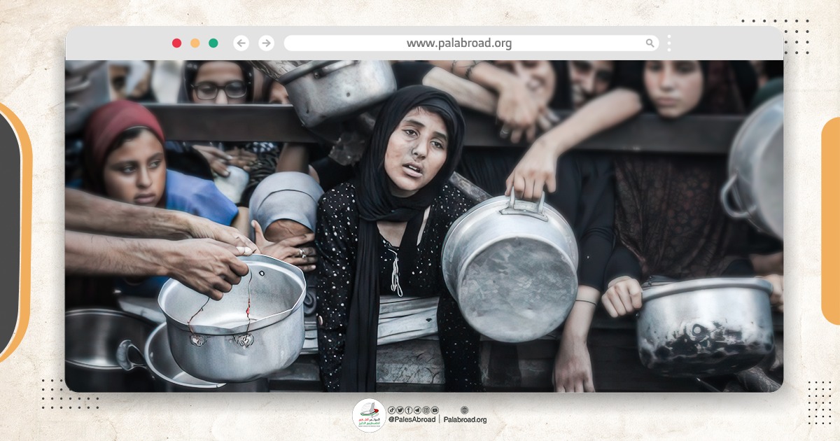 المؤتمر الشعبي لفلسطينيي الخارج يدين الصمت الدولي والعربي والإسلامي على تجويع غزة واستمرار الإبادة