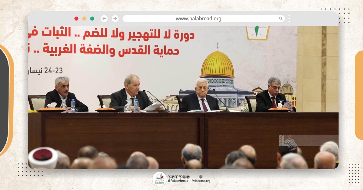  المؤتمر الشعبي لفلسطينيي الخارج يرفض قرار محمود عباس تشكيل المجلس الوطني الفلسطيني نهاية العام الحالي