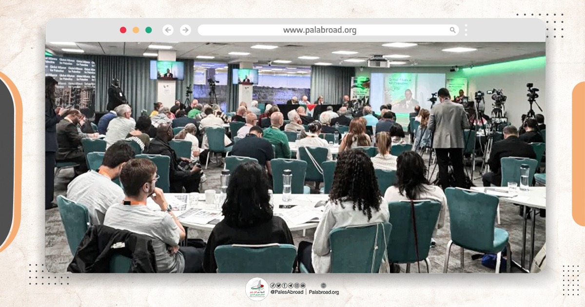 لندن تستضيف المؤتمر التأسيسي الأول للتحالف العالمي من أجل فلسطين