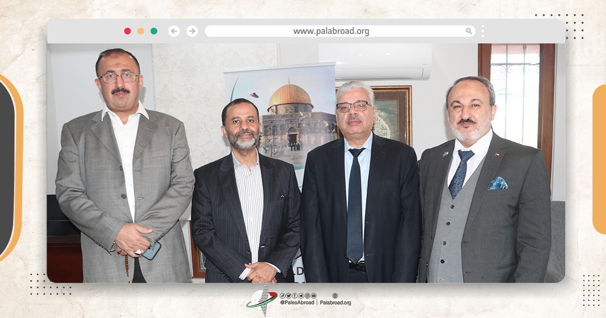 League of Parliamentarians for Jerusalem Receives Popular Conference Acting Secretary-General