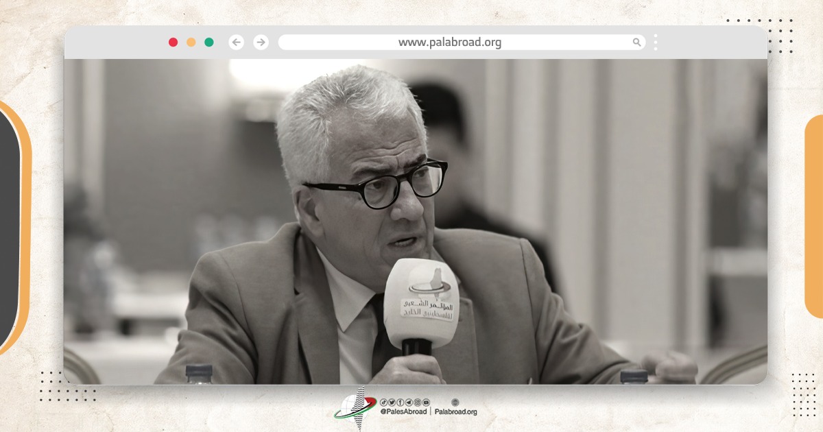 المؤتمر الشعبي لفلسطينيي الخارج يودّع أحد مؤسسيه المفكر أحمد سعيد نوفل