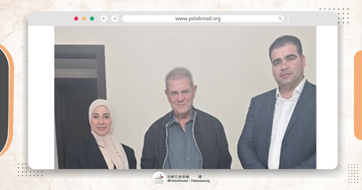 وفد من لجنة العمل الوطني في المؤتمر الشعبي يزور رئيس حركة الشعب النائب السابق نجاح واكيم