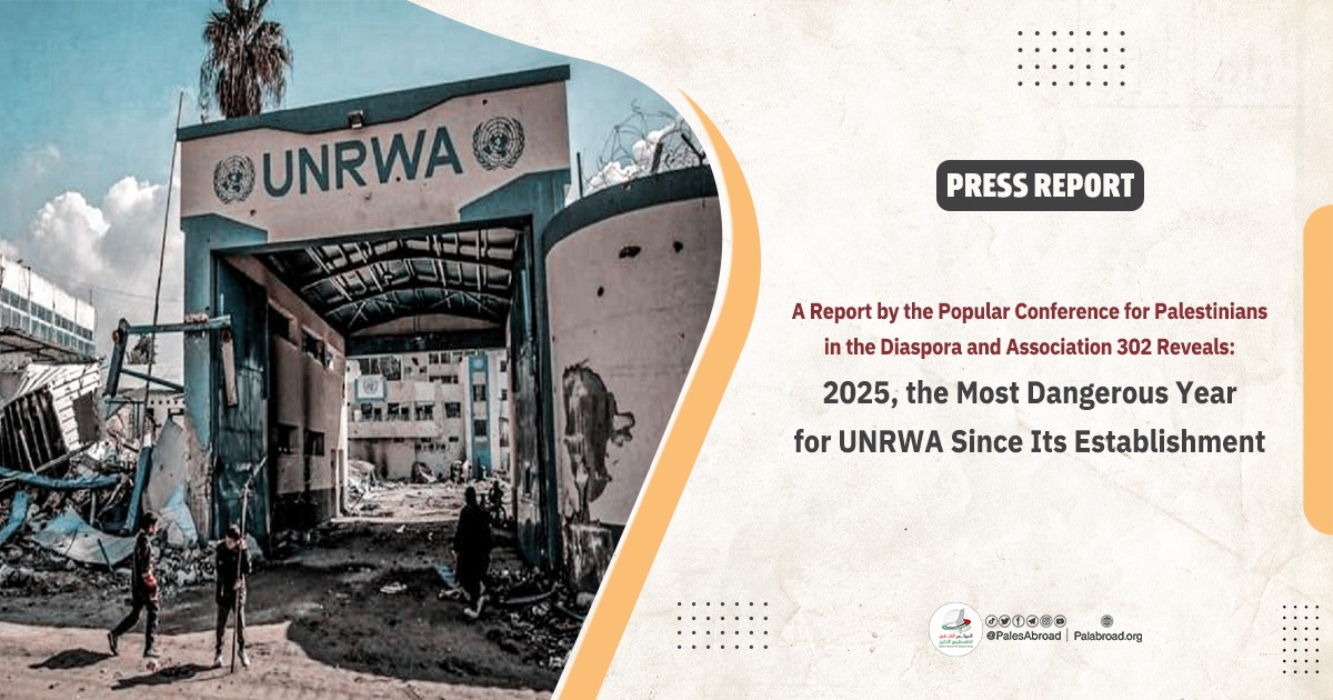 2025, the Most Dangerous Year for UNRWA Since Its Establishment