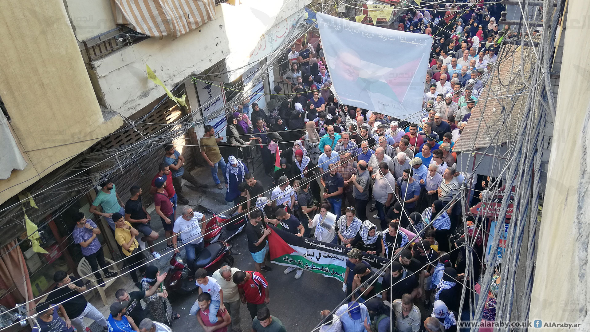  مسيرات فلسطينية غاضبة في مخيمات لبنان ضد قانون العمل